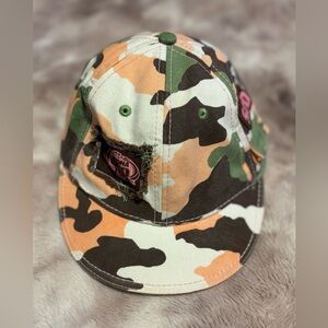 Daytona 500 50th Anniversary Hat 2008 Camo NASCAR Adjustable Cap Rare